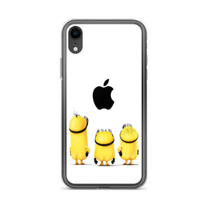 Minions looking apple